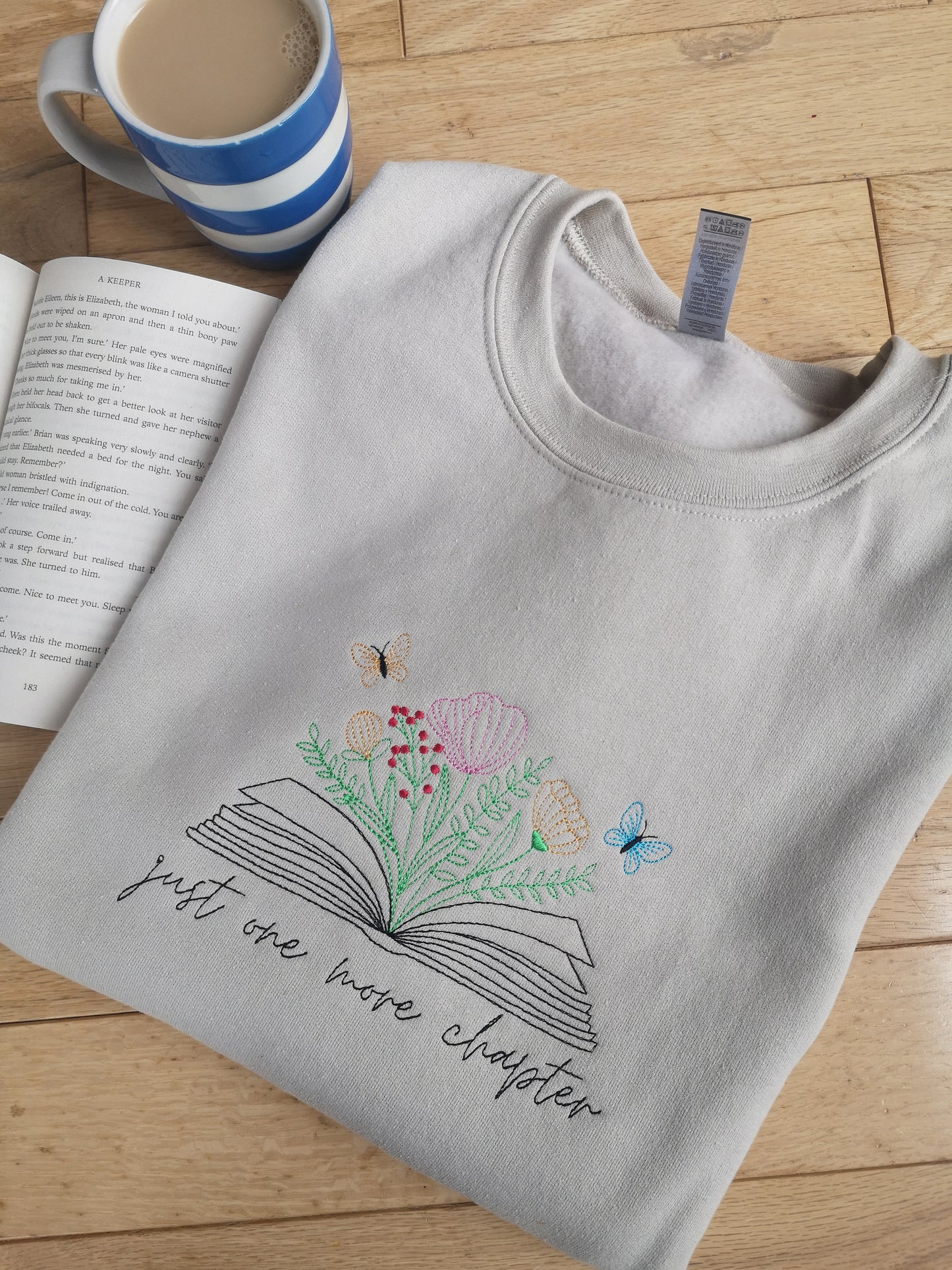 Just one more chapter sweatshirt