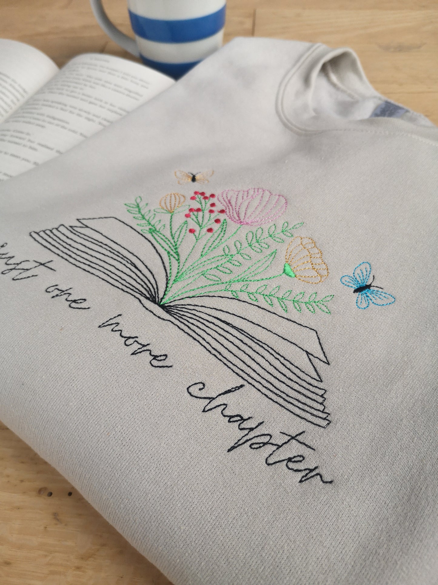 Just one more chapter sweatshirt