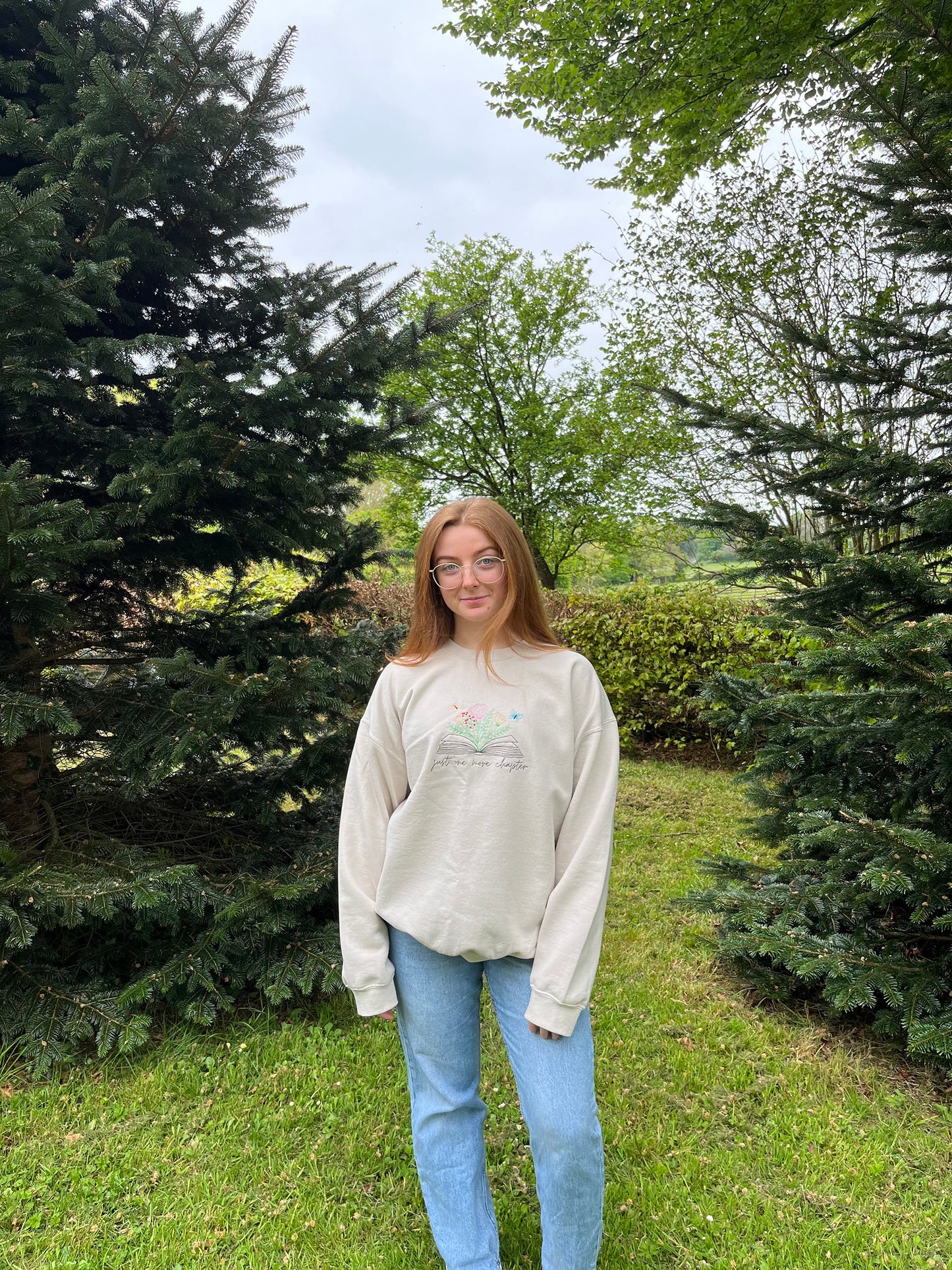 Just one more chapter sweatshirt