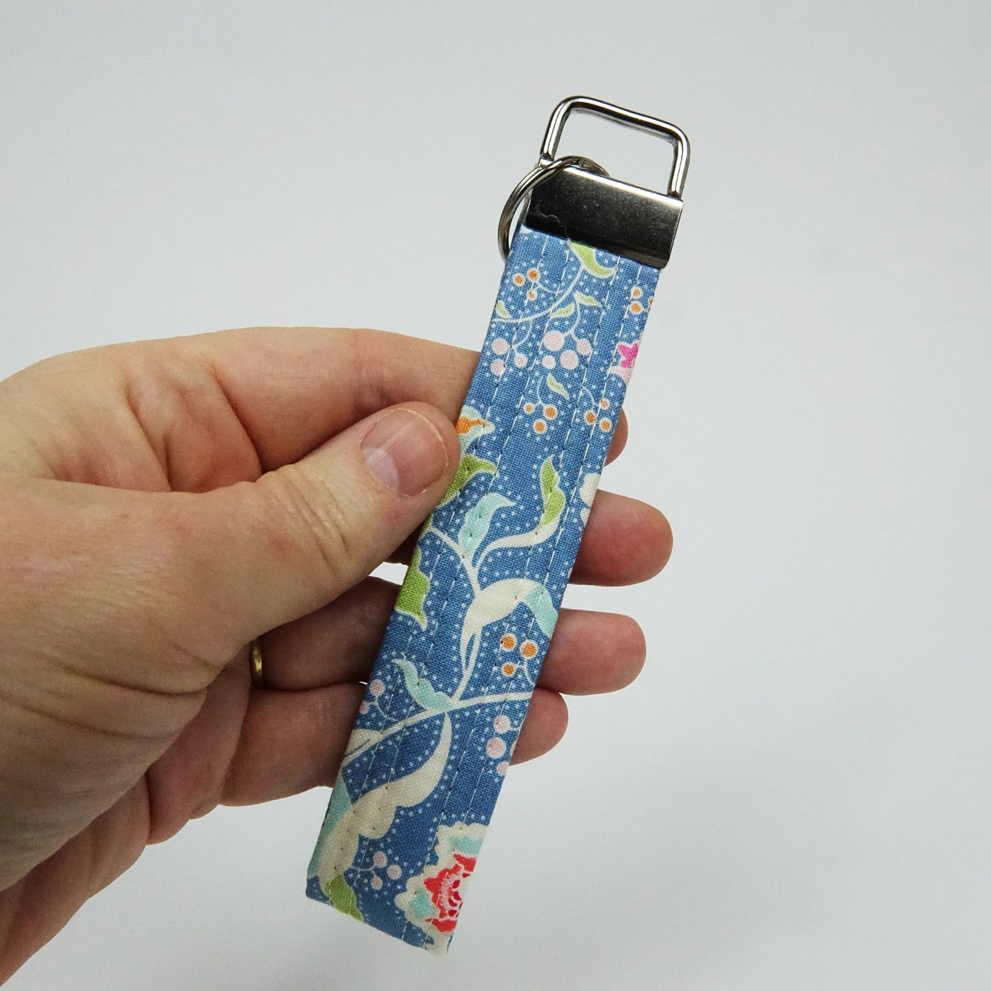 Circus Rose Blue KeyChain
