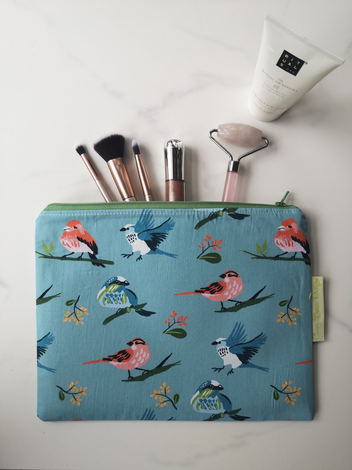 Bird Zipper Pouch