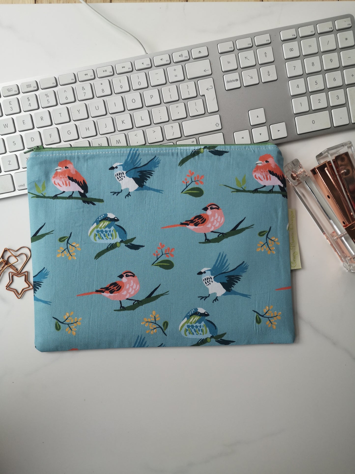 Bird Zipper Pouch