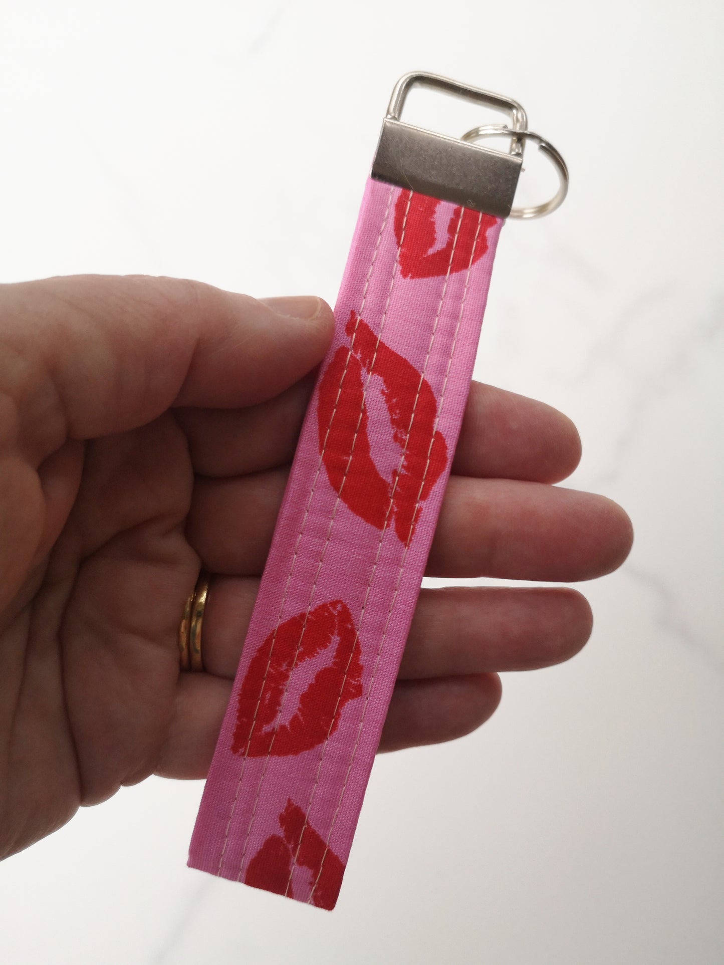 Pink Lips KeyChain