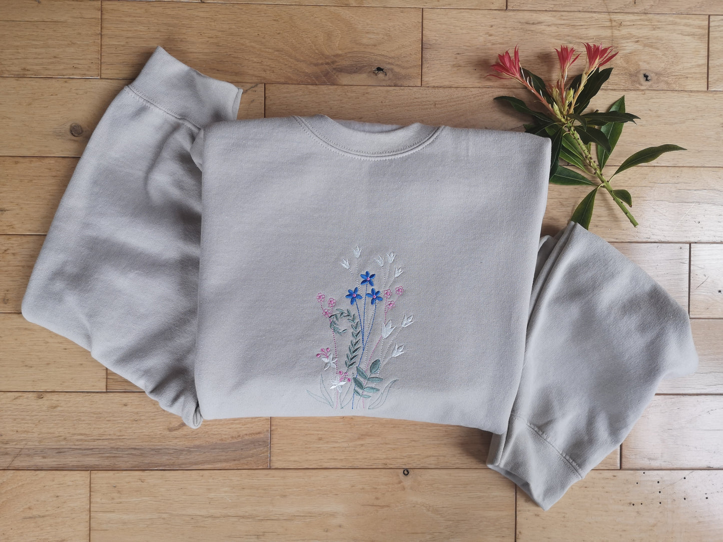 Wildflower Embroidered Sweatshirt