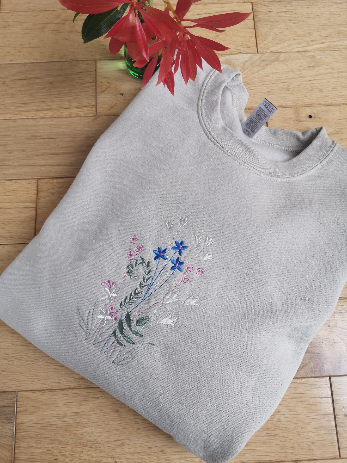 Wildflower Embroidered Sweatshirt