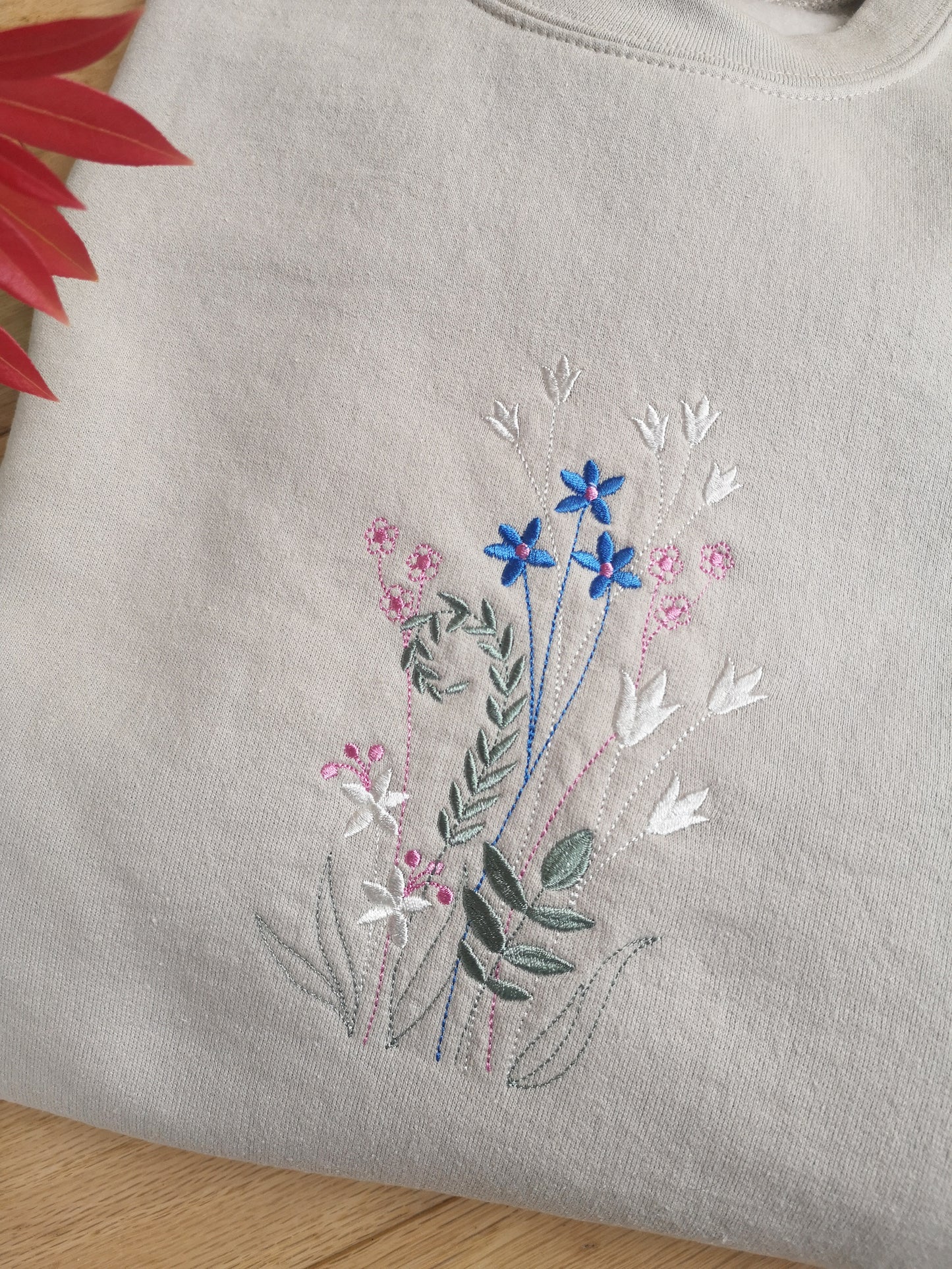 Wildflower Embroidered Sweatshirt