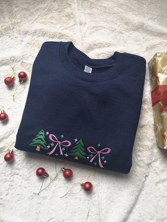 Trees And Bows Sweatshirt