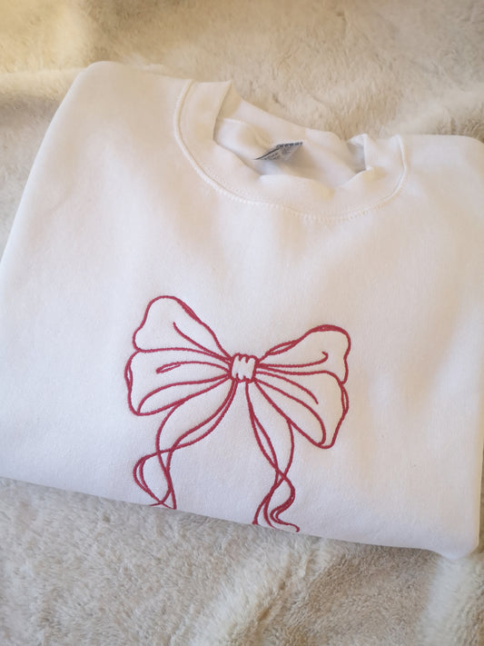 Large Bow Sweatshirt