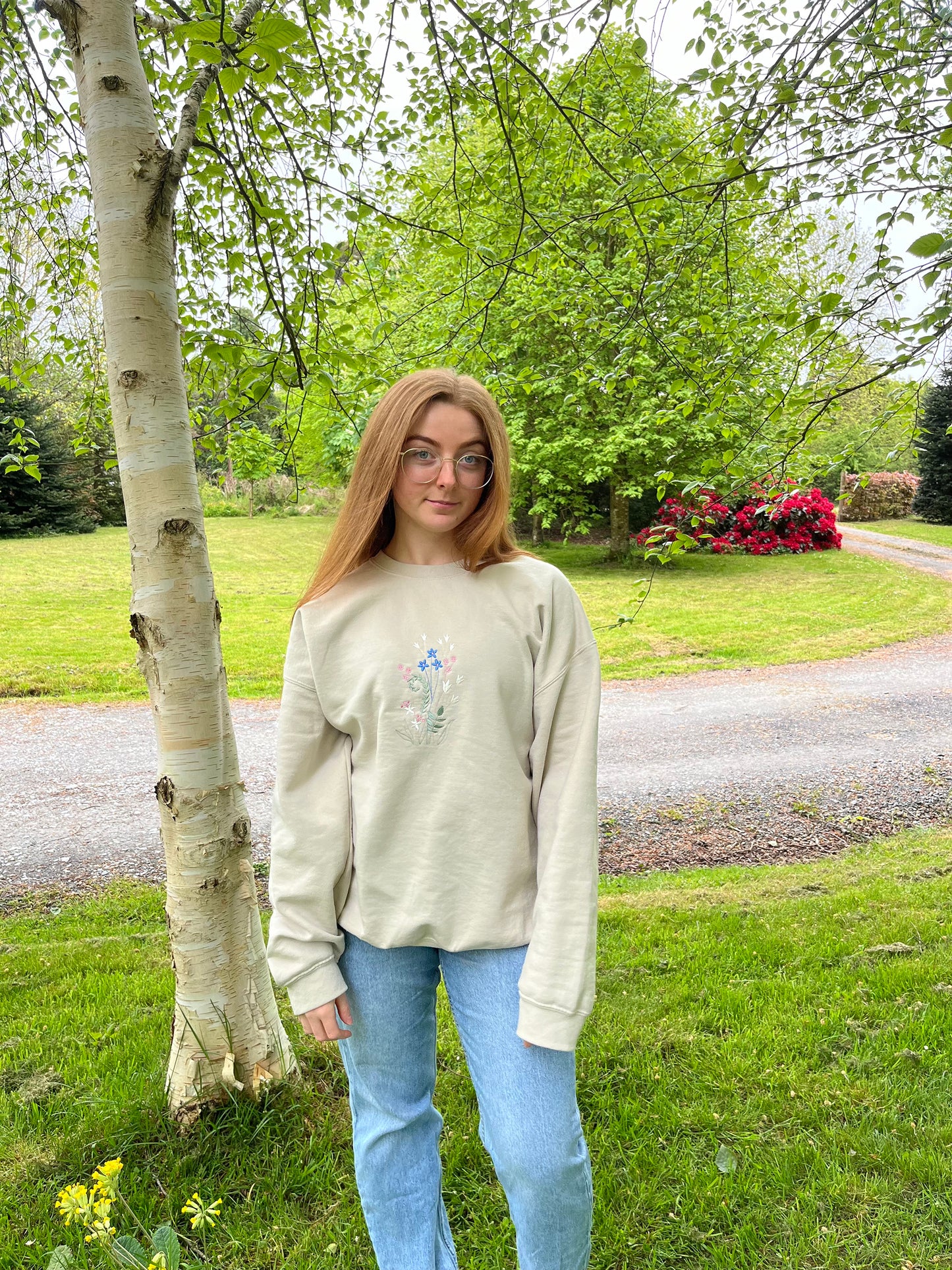 Wildflower Embroidered Sweatshirt