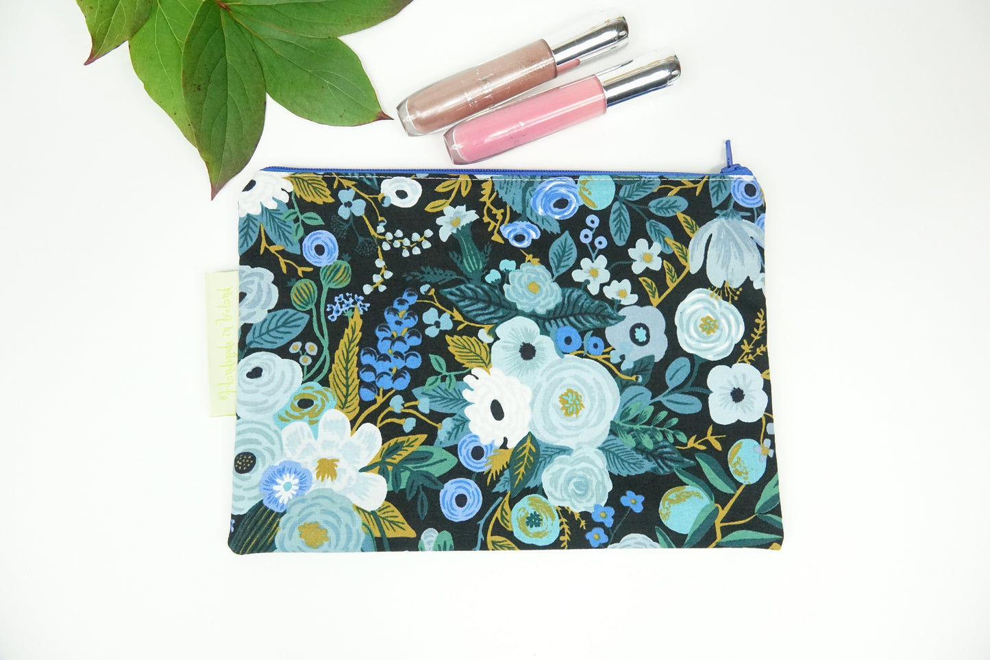 Blue Wildwoods Makeup Bag