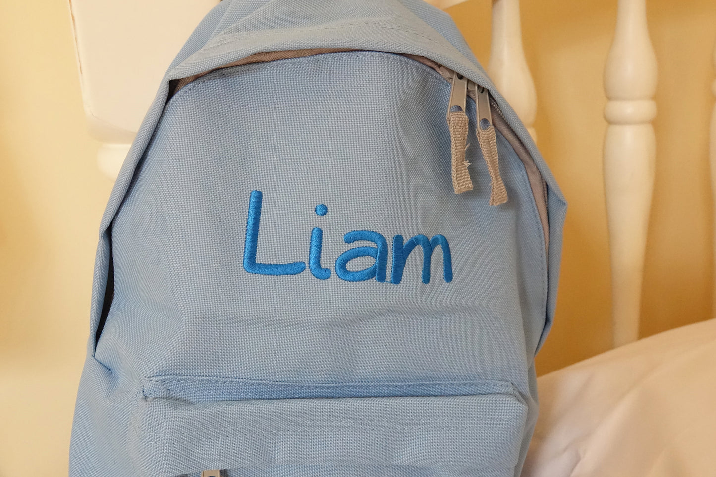 Personalised Blue Mini Backpack