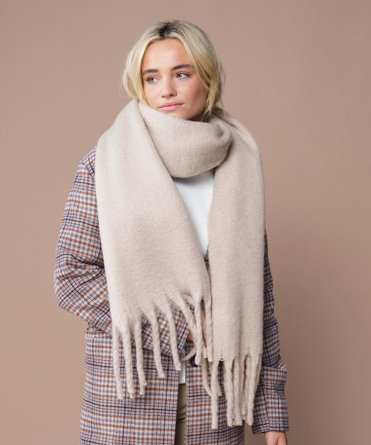 Embroidered Personalised Initial Scarf