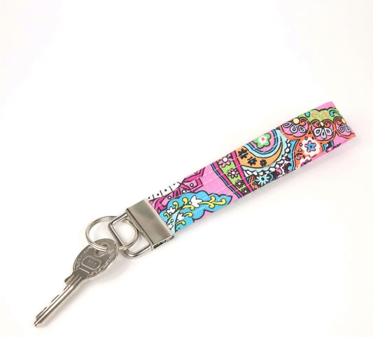 Paisley Wristlet KeyChain