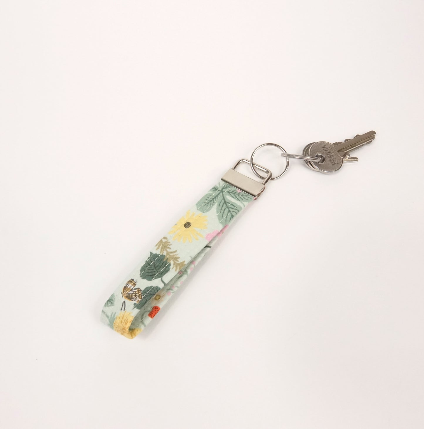Mint Strawberry fields Keychain
