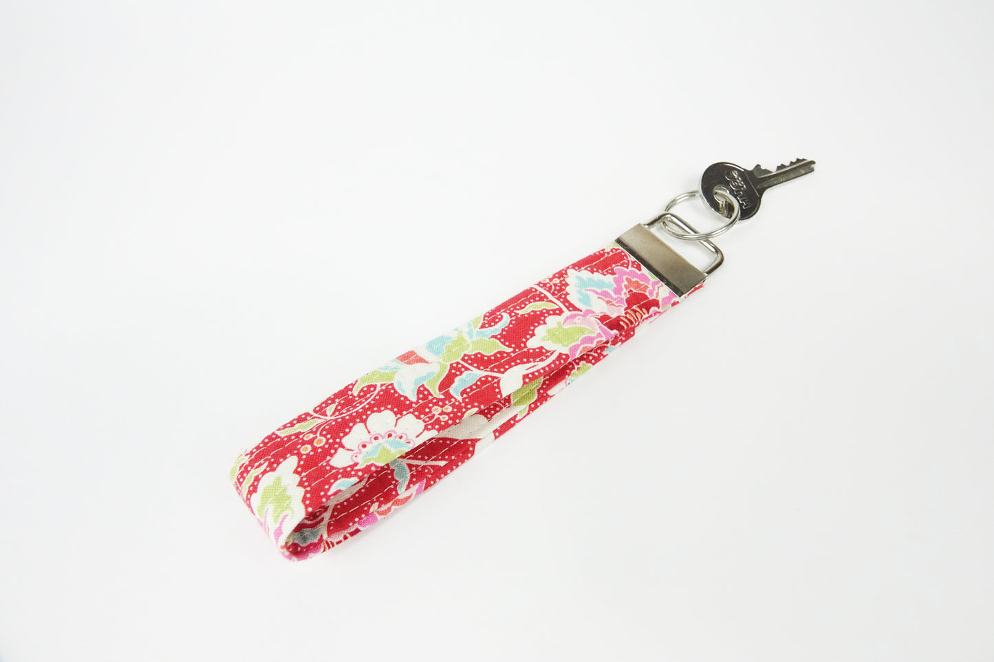 Circus Rose Red Keychain