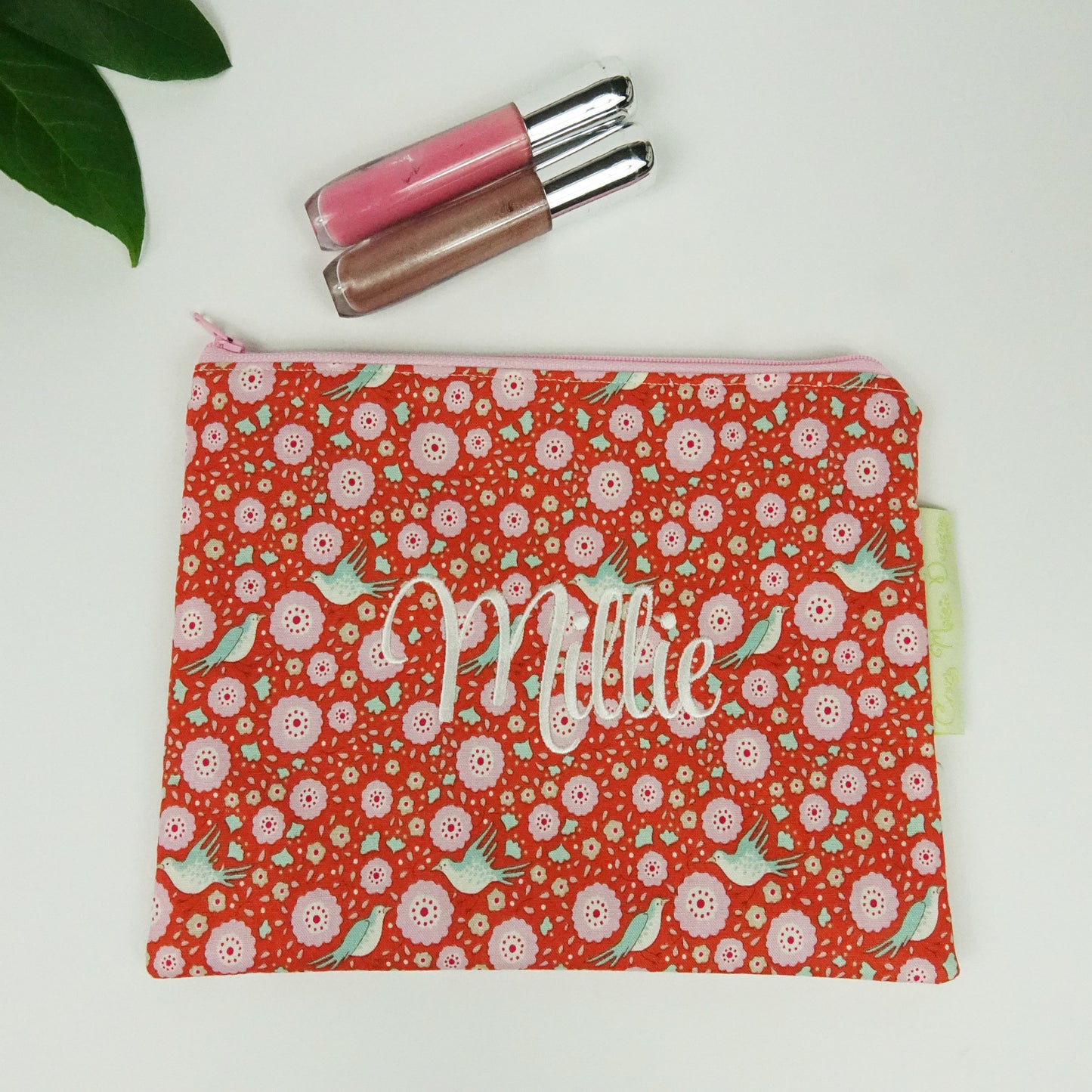 Love Birds Makeup Bag