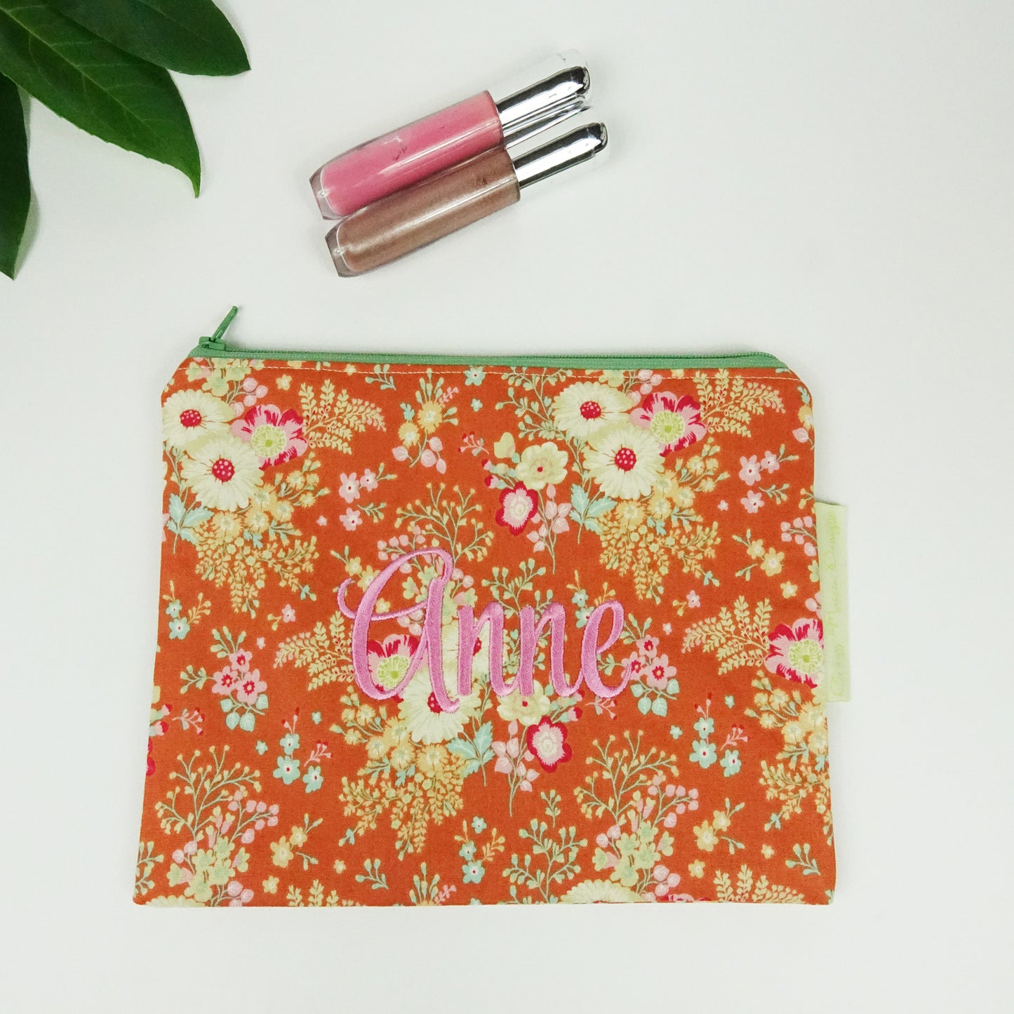 Lucille Floral Makeup Bag