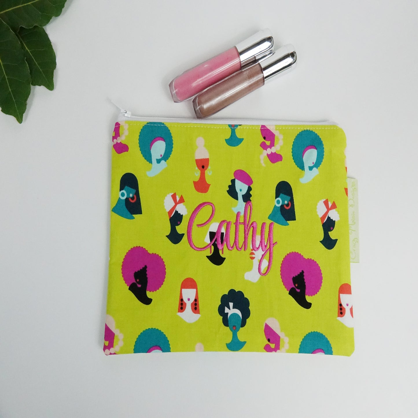 Ladies Citron Makeup Bag