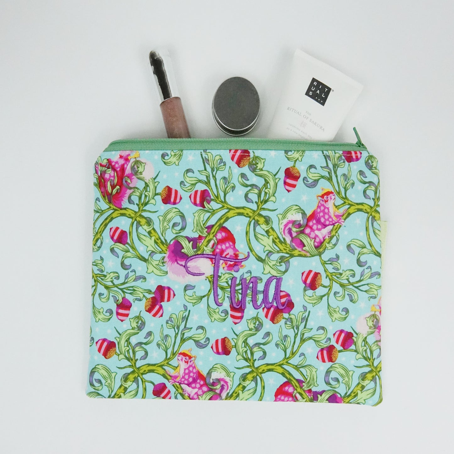 Squirrel Makeup Bag